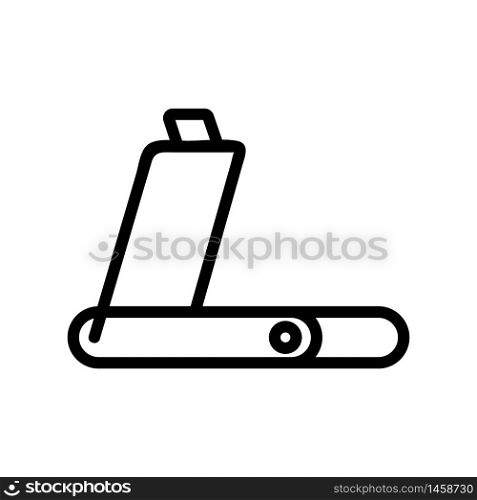 functional jogging machines for effective workouts icon vector. functional jogging machines for effective workouts sign. isolated contour symbol illustration. functional jogging machines for effective workouts icon vector outline illustration