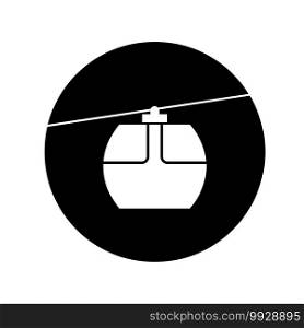funicular icon vector illustration symbol design
