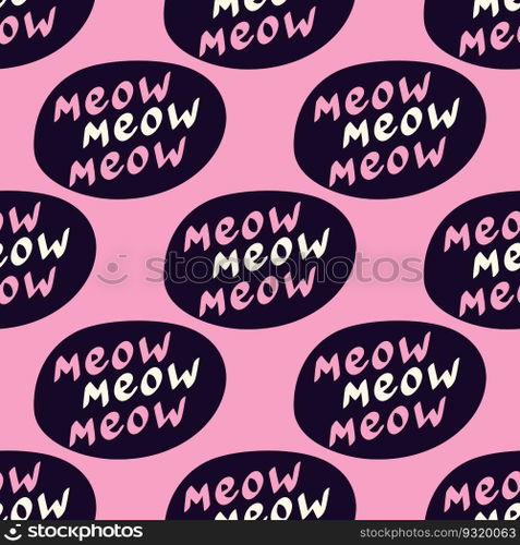Funky"e meow pattern. Funny"e pattern."e meow pattern. Funny"e pattern
