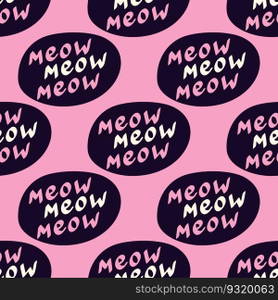 Funky"e meow pattern. Funny"e pattern."e meow pattern. Funny"e pattern