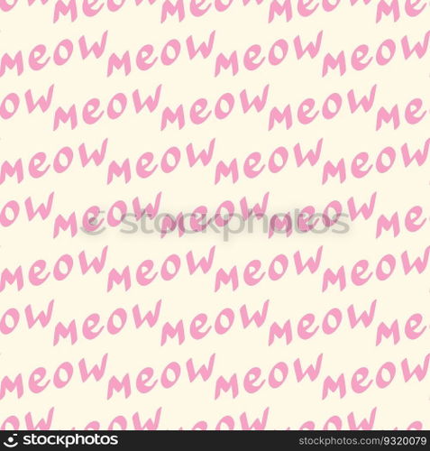 Funky"e meow pattern. Funny"e pattern."e meow pattern. Funny"e pattern