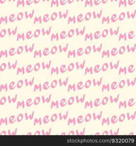 Funky"e meow pattern. Funny"e pattern."e meow pattern. Funny"e pattern