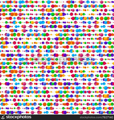 Funky seamless vector background, 60s design
