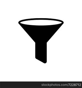 funnel - filter icon vector design template