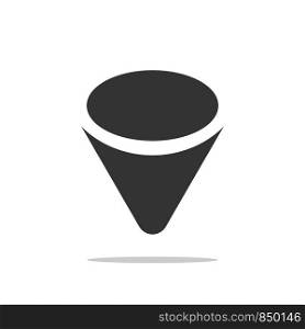 Funnel Icon Logo Template Illustration Design. Vector EPS 10.