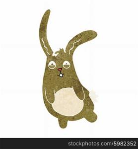 funny cartoon rabbit