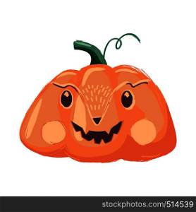 funny pumpkins vector cartoon characters. Halloween, collection. Funny pumpkins, cartoon characters, vector, Halloween, collection.
