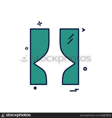 Furniture icon design vector