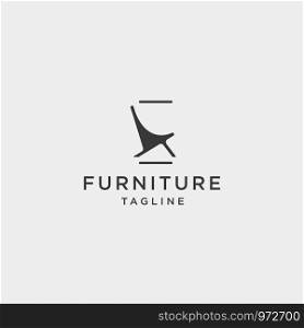 furniture logo design vector icon illustration icon element isolated. furniture logo design vector icon illustration icon isolated