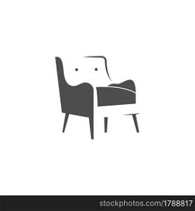 Furniture logo icon vector flat design template