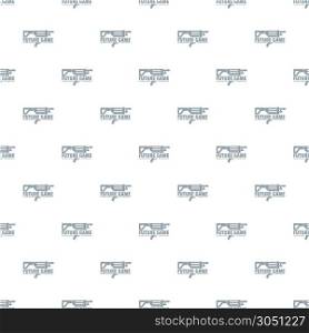 Future game pattern vector seamless repeat for any web design. Future game pattern vector seamless
