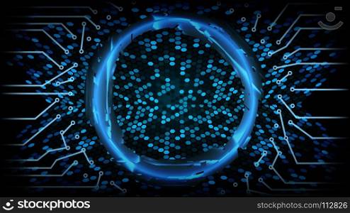 Future Technology Cyber Concept Background. Abstract Hi Speed Digital Design. Security Network Backdrop. Vector Illustration. Future Technology Cyber Concept Background. Abstract Hi Speed Digital Design. Security Network Backdrop. Vector