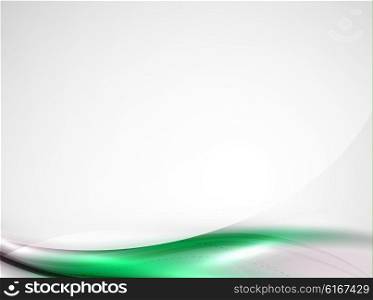 Futuristic green color in wave template. Futuristic green color in wave template. Vector illustration
