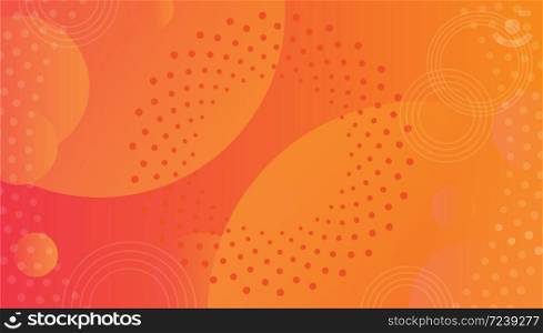 Futuristic rainbow fluid shapes colorful vector graphic background. Gradient abstract pattern geometric element design liquid composition orange backdrop. Futuristic rainbow fluid shapes colorful vector graphic background