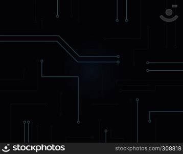 Futuristic technology abstract motherboard / circuit board background, texture, vector illustration.