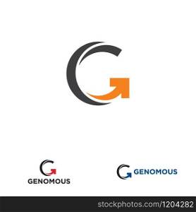 G letter design concept for business or company name initial