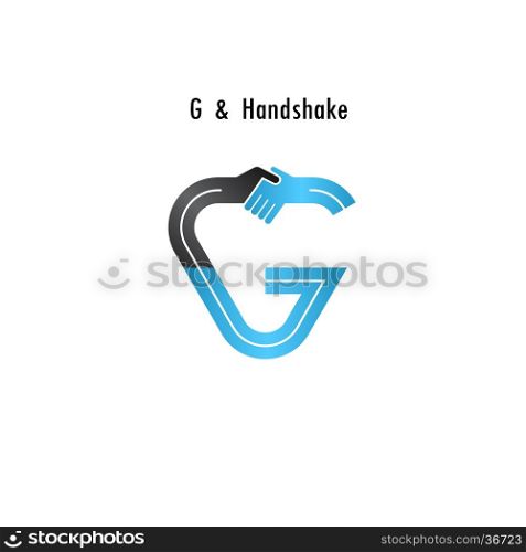 G- letter icon abstract logo design vector template.Business offer,partnership icon.Corporate business and industrial logotype symbol.Vector illustration
