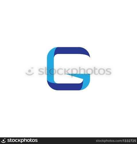 G letter logo template illustration design