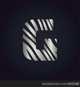 G letter logo vector design. Initial letter G logo design.