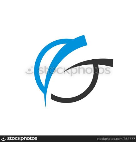 G Letter Swoosh Logo Template Illustration Design. Vector EPS 10.