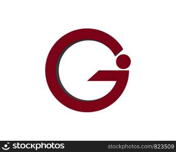 G letters logo and symbols template icons
