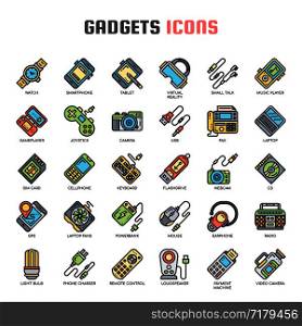 Gadget , Thin Line and Pixel Perfect Icons