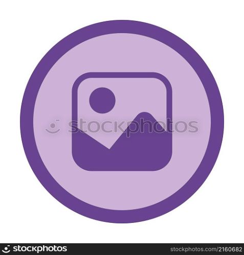 gallery circle icon