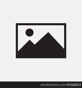 Gallery flat icon Royalty Free Vector Image