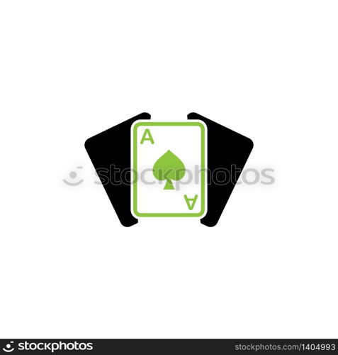 Gambling icon filled design template
