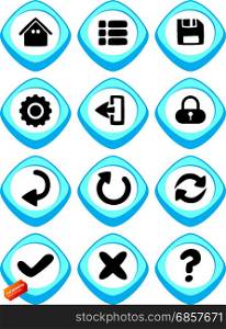 game asset icon sign symbol button vector. game asset icon sign symbol button vector art