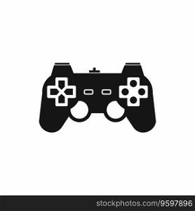 Game controller icon simple style vector image