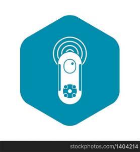 Game joystick icon. Simple illustration of game joystick vector icon for web. Game joystick icon, simple style
