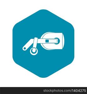 Game reality glasses icon. Simple illustration of game reality glasses vector icon for web. Game reality glasses icon, simple style