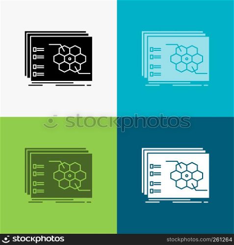 Game, strategic, strategy, tactic, tactical Icon Over Various Background. glyph style design, designed for web and app. Eps 10 vector illustration