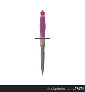 Game sword vector cartoon weapon medieval illustration fantasy isolated dagger knife