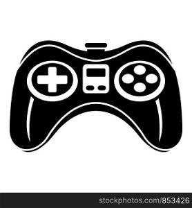 Gamepad icon. Simple illustration of gamepad vector icon for web design isolated on white background. Gamepad icon, simple style