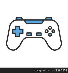 Gamepad icon vector on trendy design