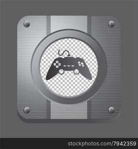 gaming theme icon button vector graphic art design illustration