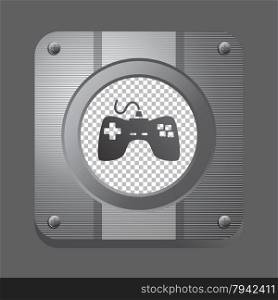 gaming theme icon button vector graphic art design illustration