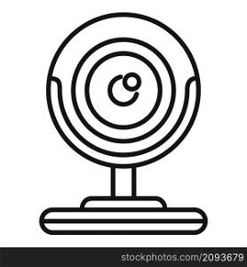 Gaming web camera icon outline vector. Video camcorder. Digital film. Gaming web camera icon outline vector. Video camcorder