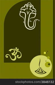 Ganesha The Lord Of Wisdom Vector Art