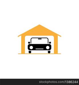 Garage icon design template