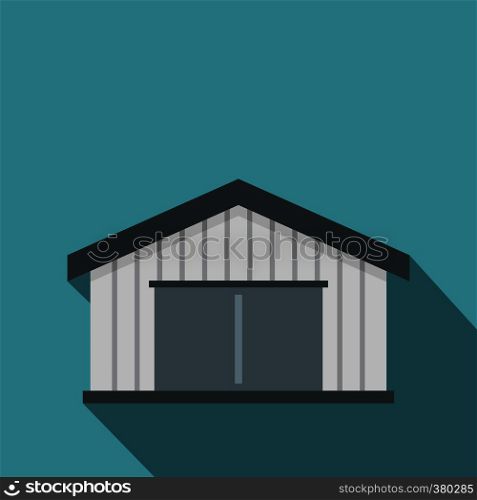 Garage icon. Flat illustration of garage vector icon for web. Garage icon, flat style