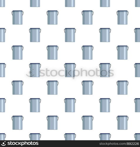 Garbage bucket pattern seamless vector repeat for any web design. Garbage bucket pattern seamless vector