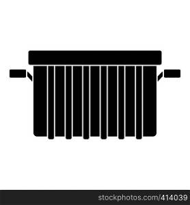 Garbage tank icon. Simple illustration of garbage tank vector icon for web. Garbage tank icon, simple style