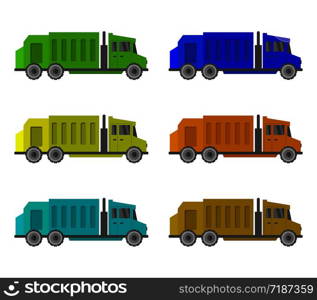 garbage truck icon