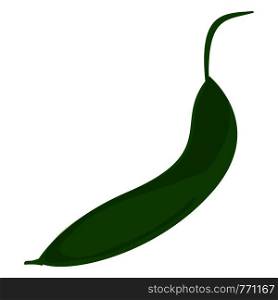 Garden peas icon. Cartoon of garden peas vector icon for web design isolated on white background. Garden peas icon, cartoon style
