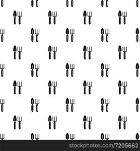 Garden tools pattern vector seamless repeating for any web design. Garden tools pattern vector seamless