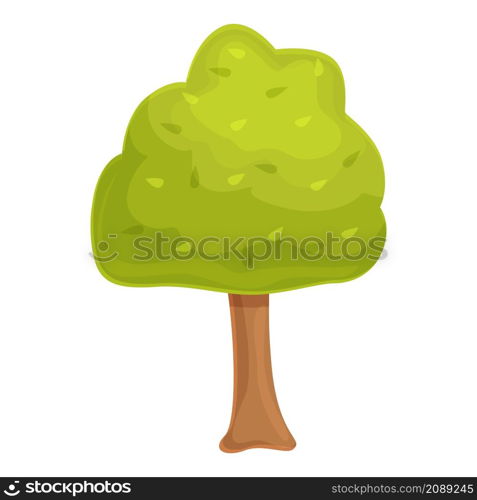 Garden tree icon cartoon vector. Hedge man. Bush trim. Garden tree icon cartoon vector. Hedge man