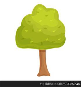 Garden tree icon cartoon vector. Hedge man. Bush trim. Garden tree icon cartoon vector. Hedge man
